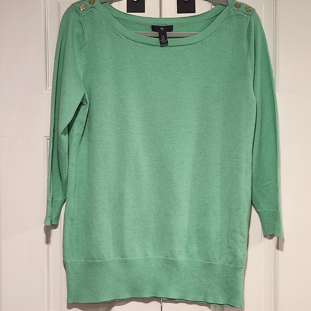 GAP Mint Green  Boatneck Sweater